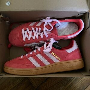 Adidas Spezial NWT red and pink size 7.5 womens
